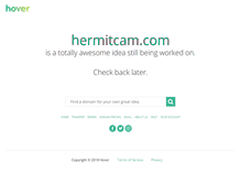 Tablet Screenshot of hermitcam.com